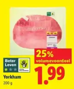 Lidl Yorkham aanbieding