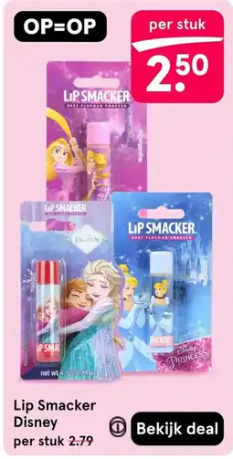 Etos Lip Smacker Disney aanbieding