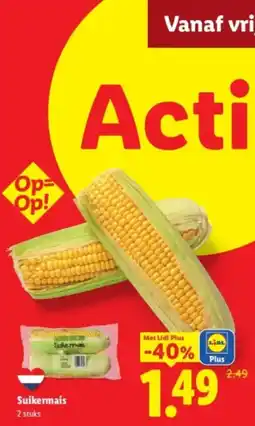 Lidl Suikermais aanbieding