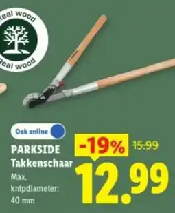 Lidl Parkside Takkenschaar aanbieding