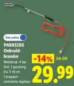 Lidl Parkside Onkruidbrander aanbieding