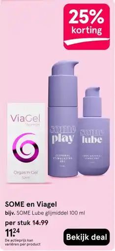 Etos some via gel aanbieding