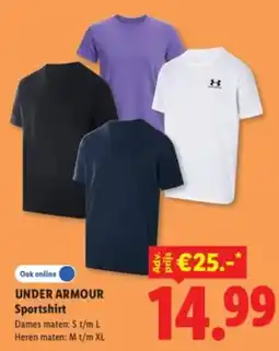 Lidl Under Armour Sportshirt aanbieding