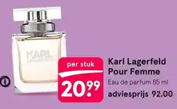 Etos Karl Lagerfeld Pour Femme aanbieding