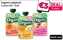 Etos Organix knijpfruit aanbieding
