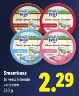 Lidl Smeerkaas aanbieding