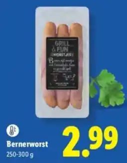Lidl Bernerworst aanbieding