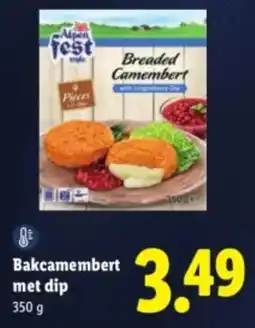 Lidl Alpenfest Bakcamembert aanbieding