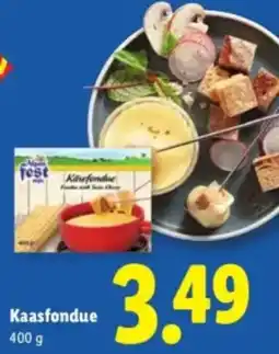 Lidl Kaasfondue aanbieding