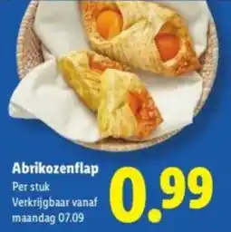 Lidl Abrikozenflap aanbieding