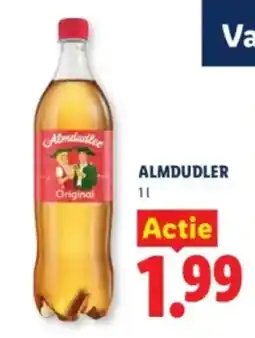Lidl Almdudler Original aanbieding