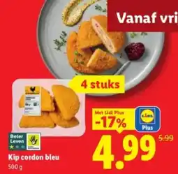 Lidl Kip cordon bleu aanbieding