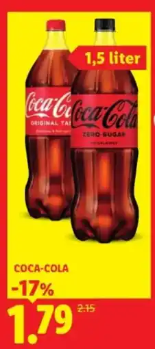 Lidl Coca-Cola aanbieding