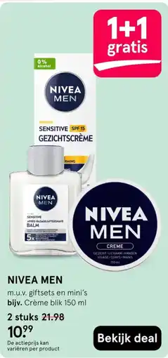 Etos Nivea men aanbieding