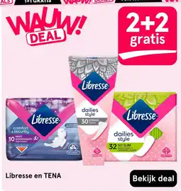 Etos Libresse en TENA aanbieding