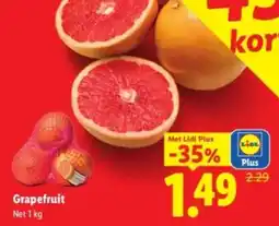 Lidl Grapefruit aanbieding