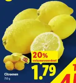 Lidl Citroenen aanbieding