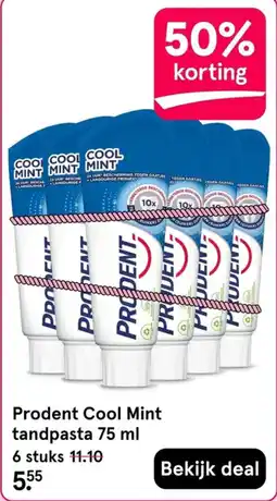 Etos Prodent Cool Mint tandpasta aanbieding
