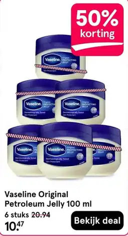 Etos Vaseline Original Petroleum Jelly aanbieding
