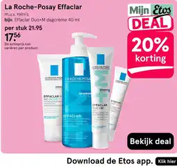 Etos La Roche-Posay Effaclar aanbieding