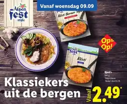 Lidl Alpenfest Rösti aanbieding