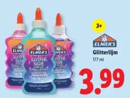 Lidl Elmer's Glitterlijm aanbieding