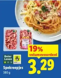 Lidl Spekreepjes aanbieding