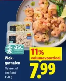 Lidl Wok-garnalen aanbieding