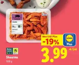 Lidl Shoarma aanbieding