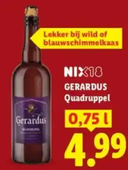 Lidl Gerardus Quadrupel aanbieding