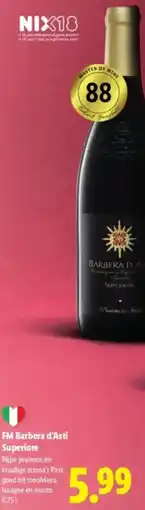 Lidl FM Barbera d'Asti Superiore aanbieding