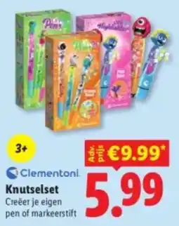 Lidl Clementoni Knutselset aanbieding
