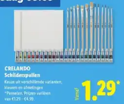 Lidl Crelando Schilderspullen aanbieding