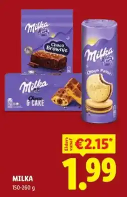 Lidl Milka Choco Brownie aanbieding