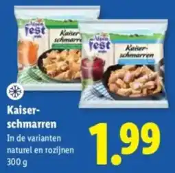 Lidl Alpenfest Kaiser-schmarren aanbieding