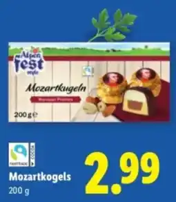 Lidl Alpenfest Mozartkugeln aanbieding