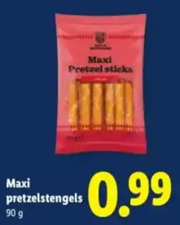 Lidl Maxi pretzelstengels aanbieding
