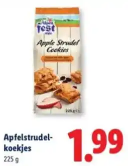 Lidl Alpenfest Apple Strudel Cookies aanbieding