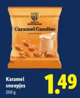 Lidl Caramel Candies aanbieding