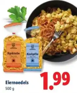 Lidl Eiernoedels aanbieding