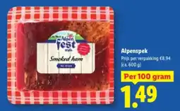 Lidl Alpenspek aanbieding