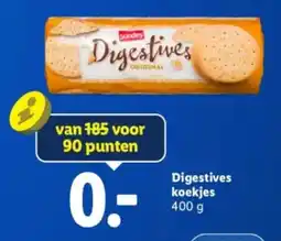 Lidl Sondey Digestives koekjes aanbieding