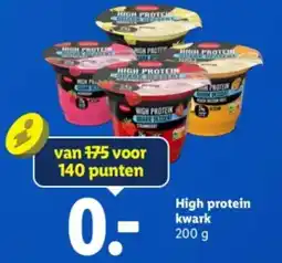Lidl High protein kwark aanbieding