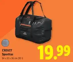 Lidl Crivit Sporttas aanbieding
