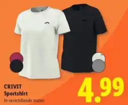 Lidl Crivit Sportshirt aanbieding