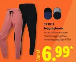 Lidl Crivit Joggingbroek aanbieding