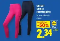 Lidl Crivit Dames sportlegging aanbieding