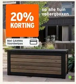 GAMMA gamma tuinopbergboxen aanbieding
