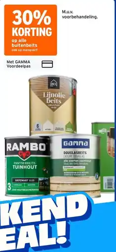 GAMMA Alle buitenbeits aanbieding