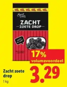 Lidl Zacht zoete drop aanbieding